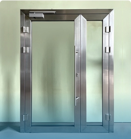 Двери EIW-60 с максимальным остеклением